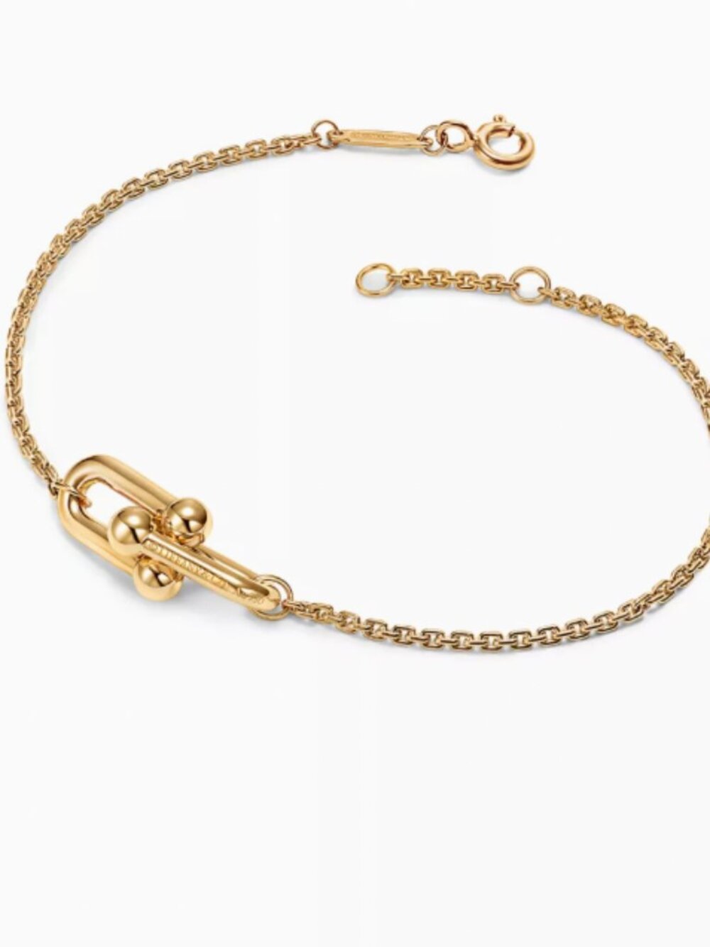 Tiffany Double Link Bracelet in Yellow Gold - Picture 4 of 6